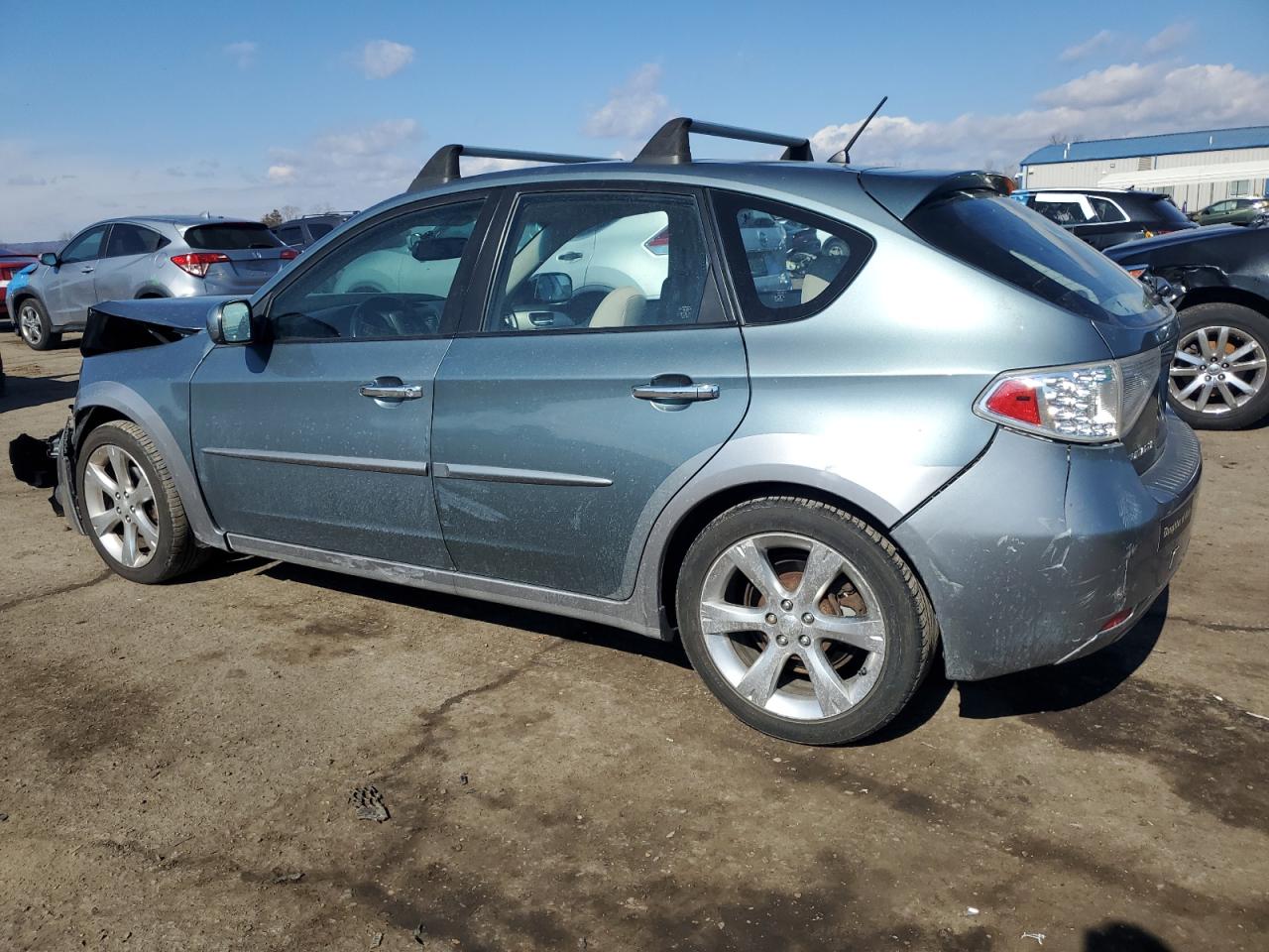 2009 Subaru Impreza VIN JF1GH63649H806552 Copart auction photo, front end / rear end damage thumbnail 2