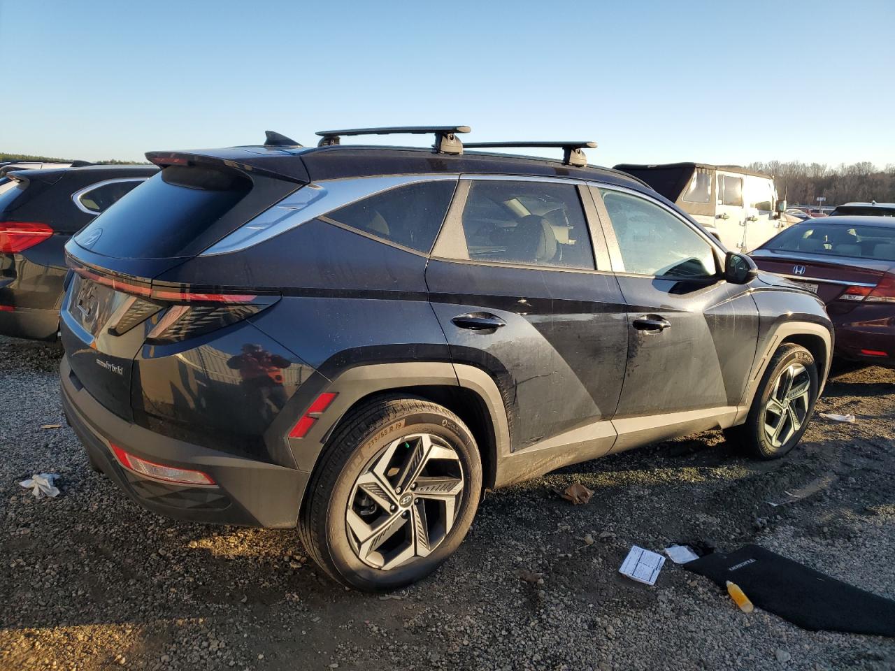 2024 Hyundai Tucson VIN KM8JCCD18RU213389 Copart auction photo, front end damage thumbnail 3