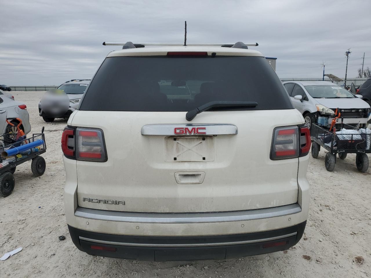 2013 GMC Acadia VIN 1GKKRSKDXDJ246519 Copart auction photo, front end damage thumbnail 6
