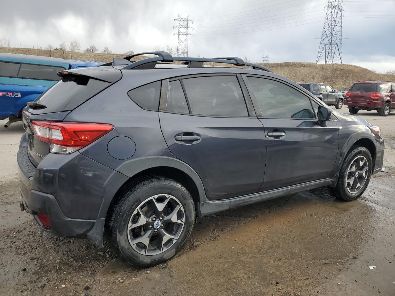 2018 Subaru XV VIN JF2GTADC1J8202138 Copart auction photo, side / rear end damage thumbnail 3
