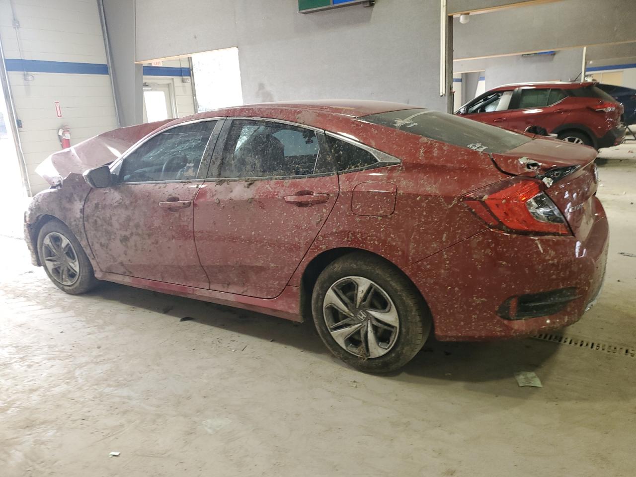2020 Honda Civic VIN 19XFC2F65LE005487 Copart auction photo, front end damage thumbnail 2
