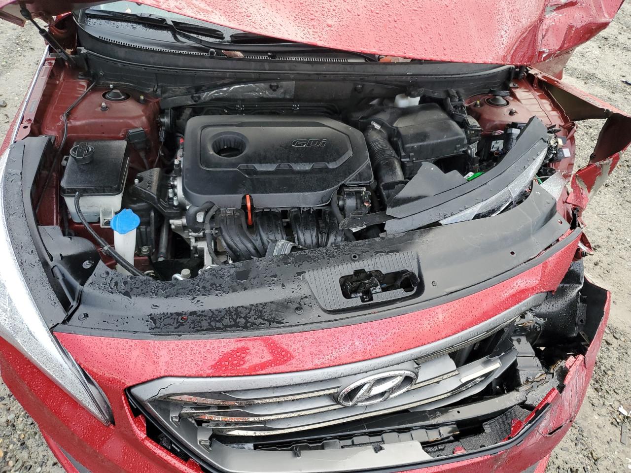 2015 Hyundai Sonata VIN 5NPE34AF9FH225231 Copart auction photo, front end damage thumbnail 11