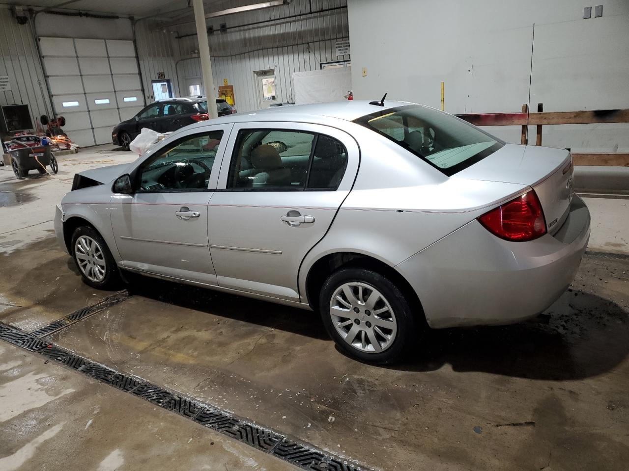2010 Chevrolet Cobalt VIN 1G1AB5F50A7111535 Copart auction photo, front end / side damage thumbnail 2