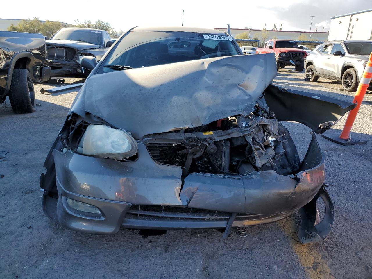 2008 Toyota Corolla VIN 1NXBR30E78Z040460 Copart auction photo, front end damage thumbnail 5