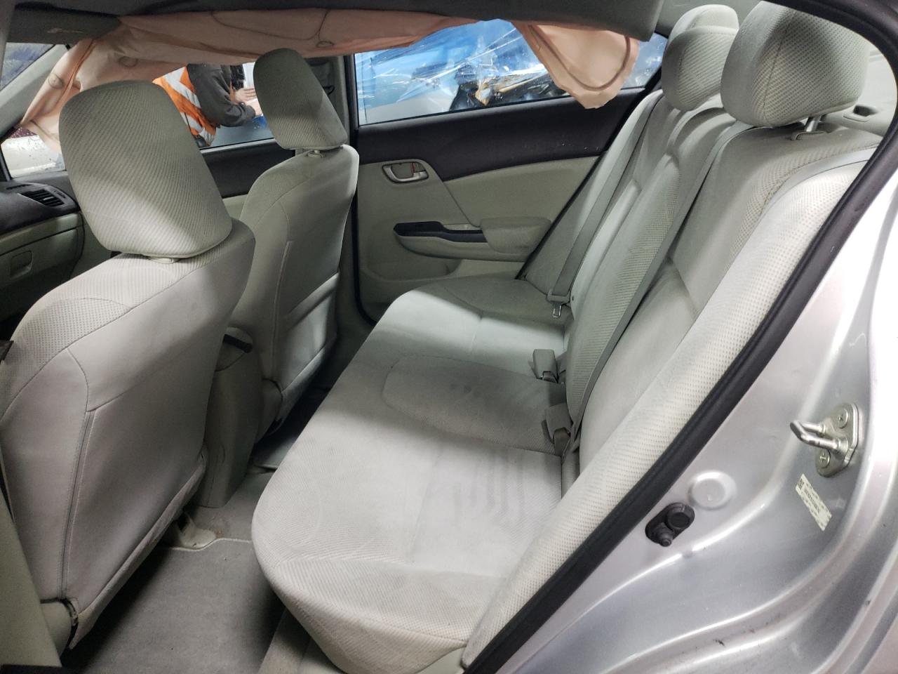 2012 Honda Civic VIN 19XFB2F57CE008742 Copart auction photo, side damage thumbnail 10