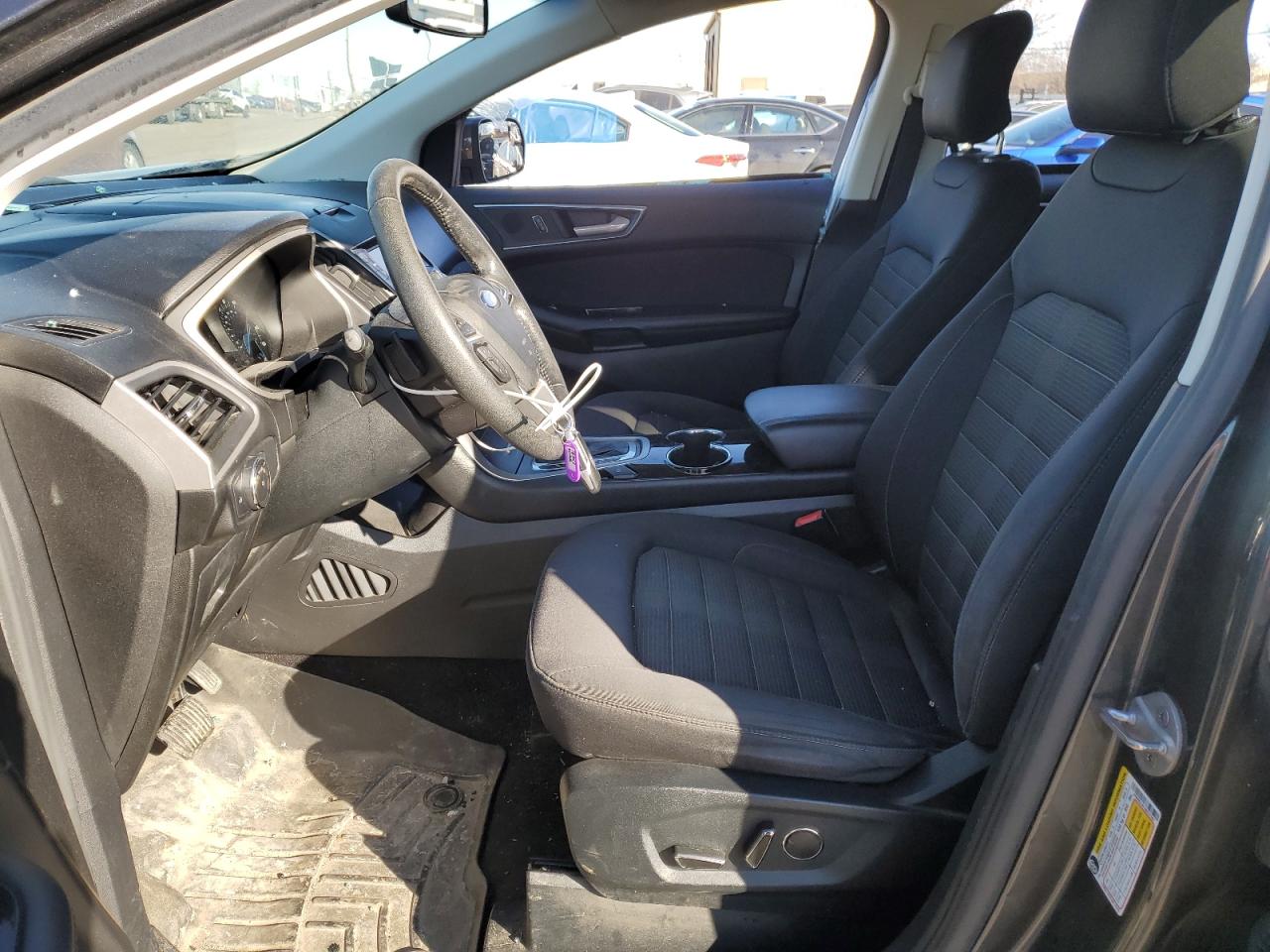 2016 Ford Edge VIN 2FMPK4J91GBC57587 Copart auction photo, side / front end damage thumbnail 7