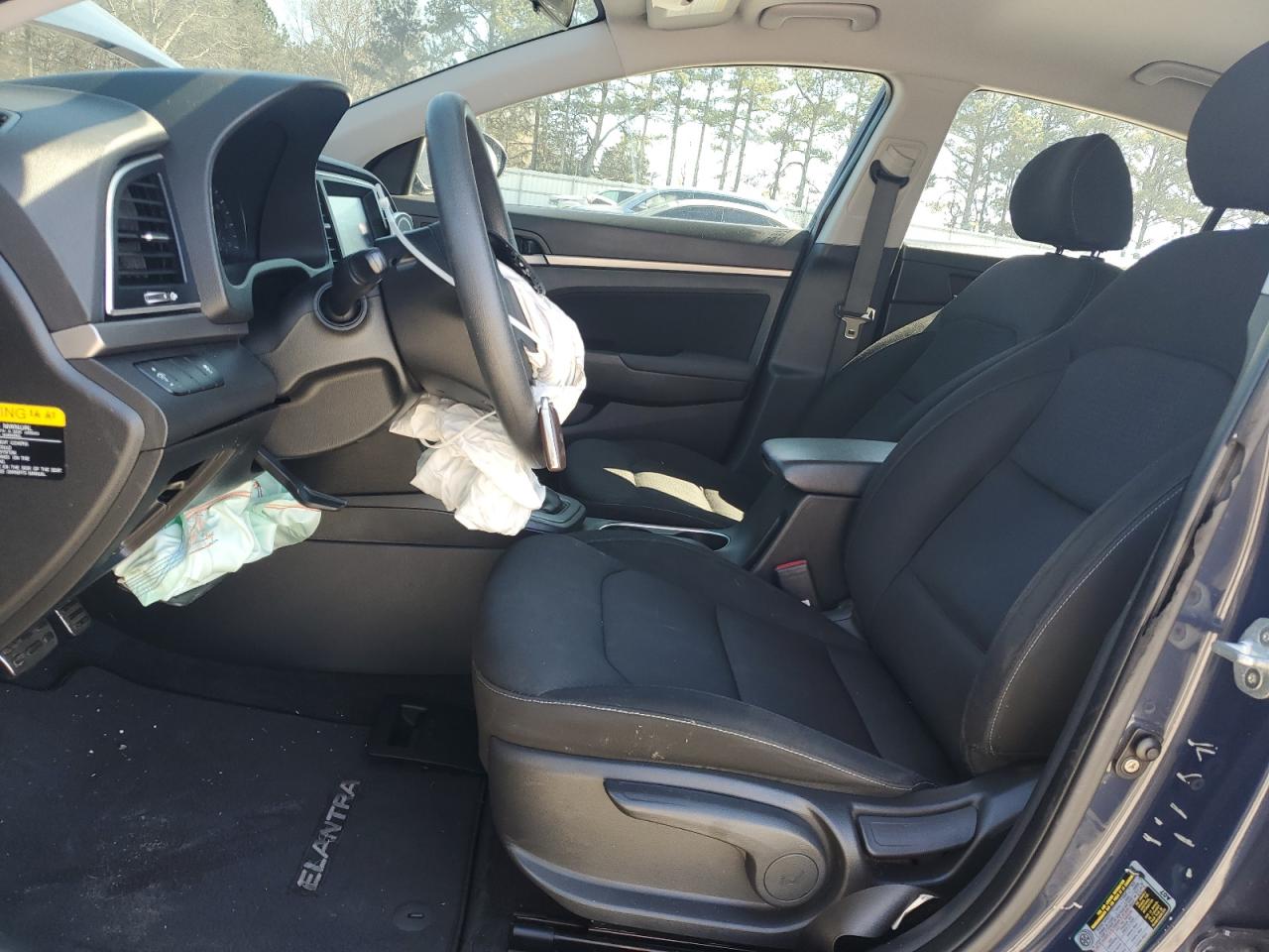 2017 Hyundai Elantra VIN KMHD84LF7HU077790 Copart auction photo, front end damage thumbnail 7