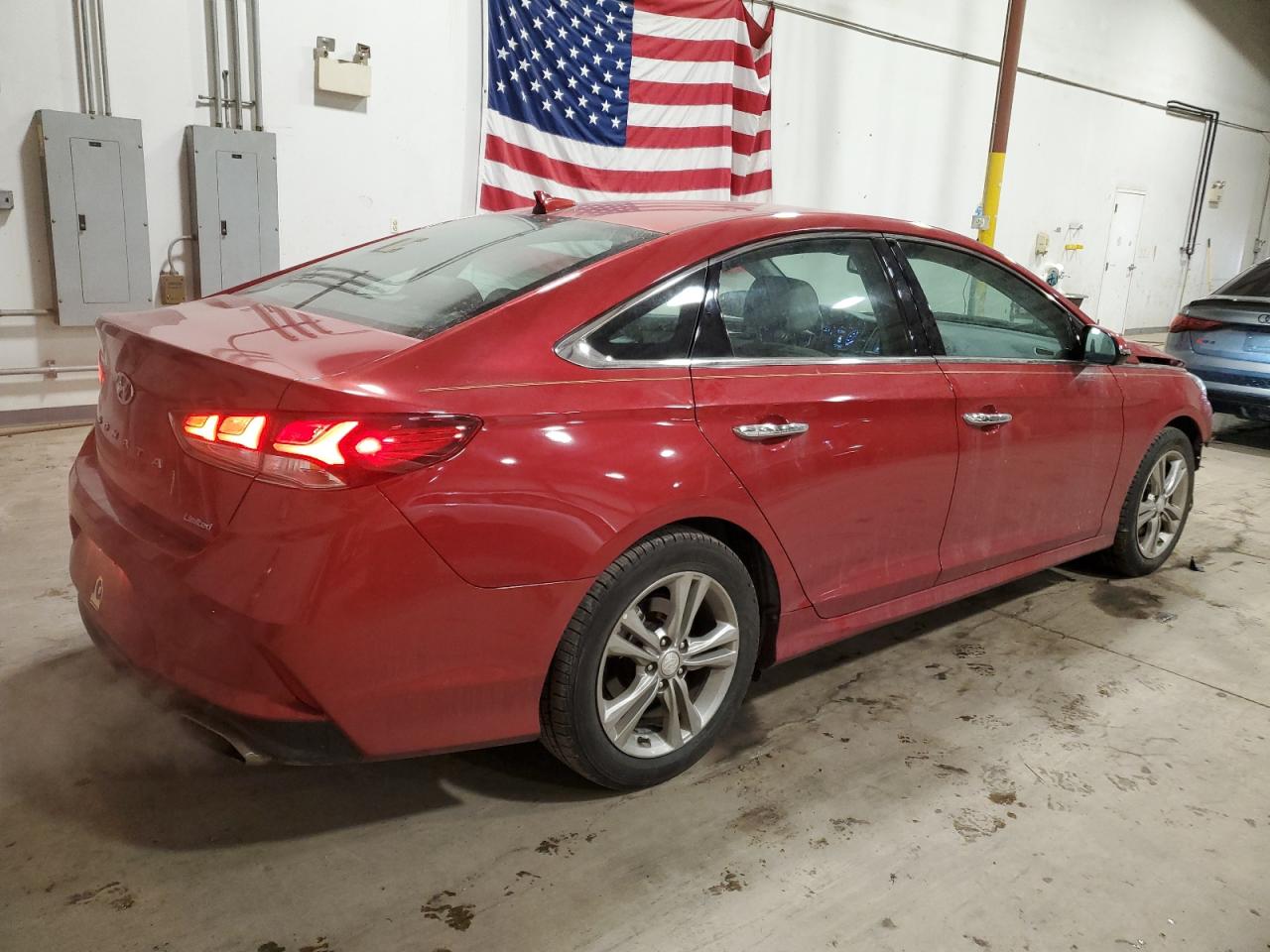 2018 Hyundai Sonata VIN 5NPE34AFXJH601671 Copart auction photo, front end damage thumbnail 3