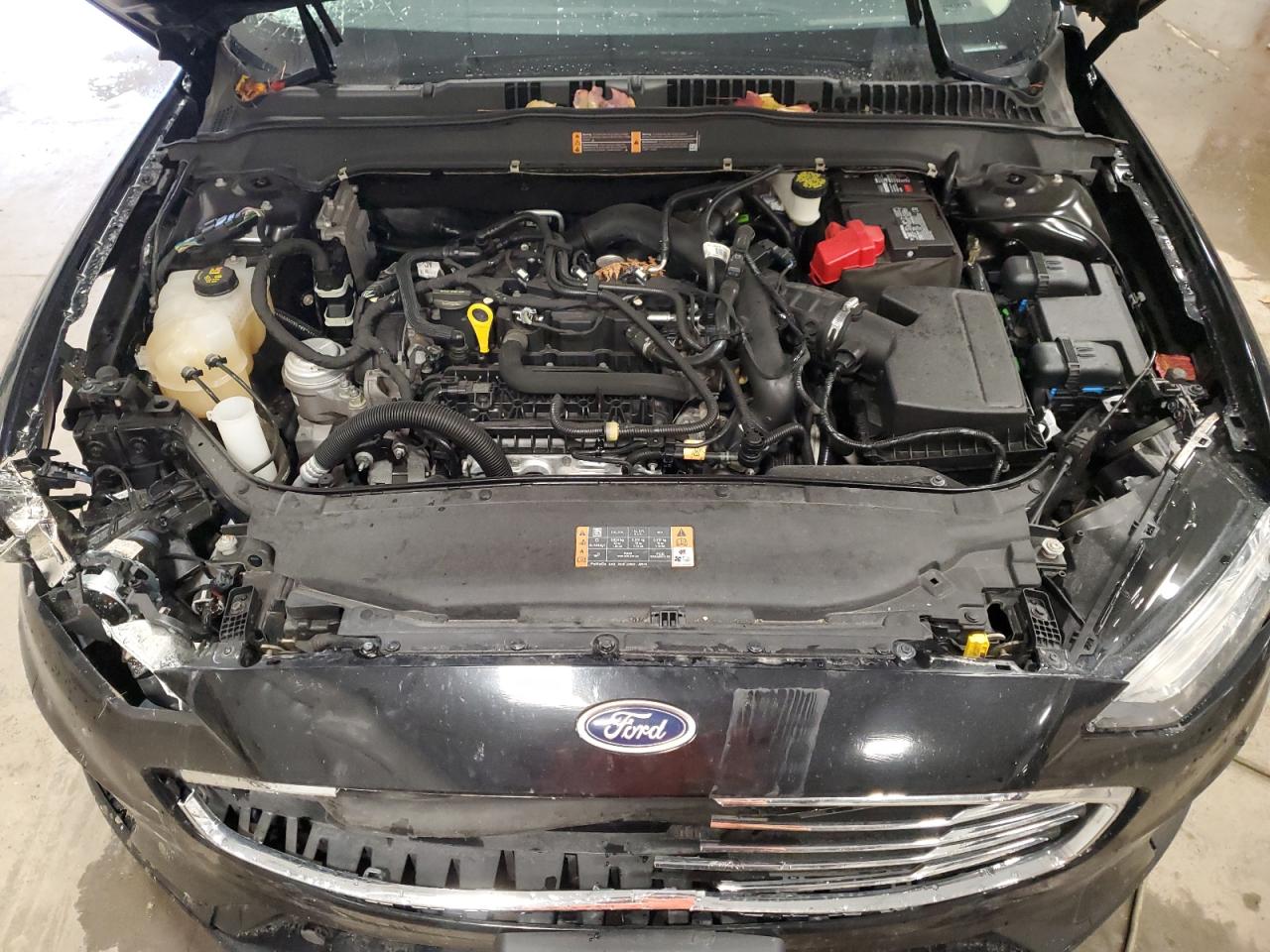 2019 Ford Fusion VIN 3FA6P0HD7KR211959 Copart auction photo, all over damage thumbnail 11