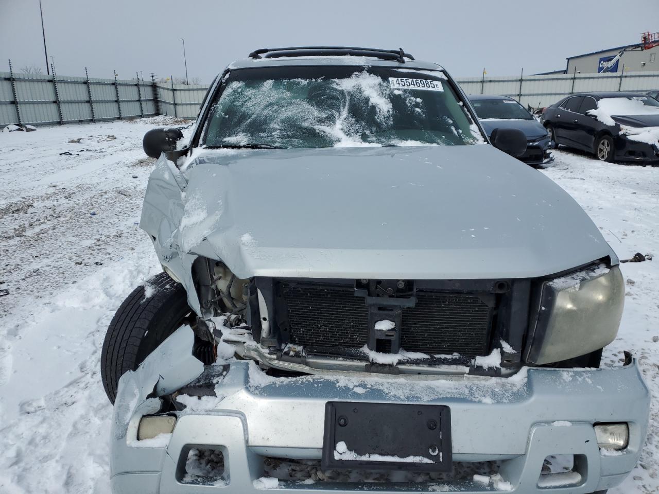 2008 Chevrolet TrailBlazer VIN 1GNDT13S682135485 Copart auction photo, front end damage thumbnail 5