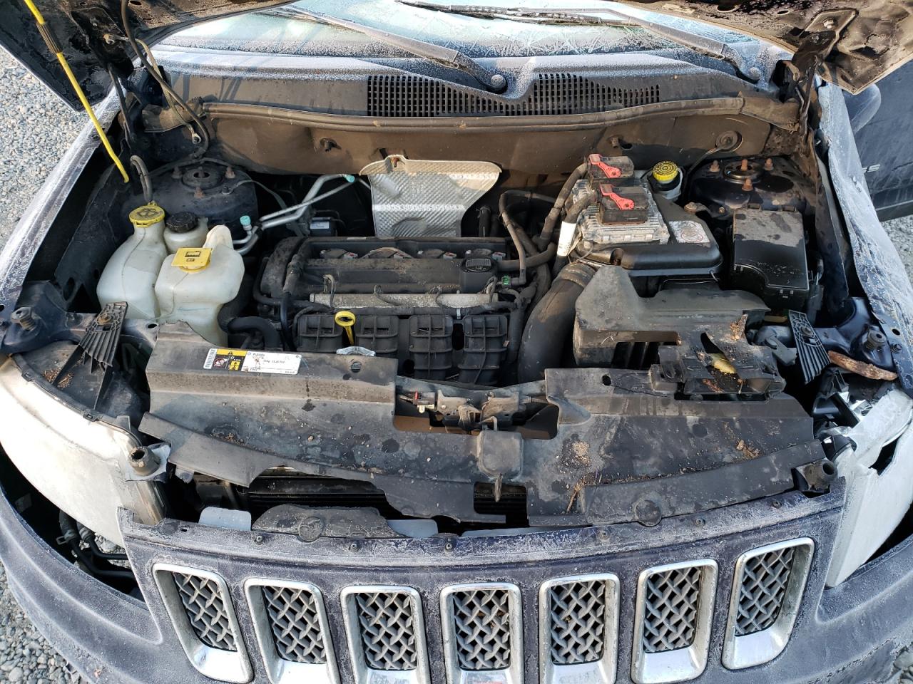 2016 Jeep Compass VIN 1C4NJCEA4GD807050 Copart auction photo, rollover damage thumbnail 12