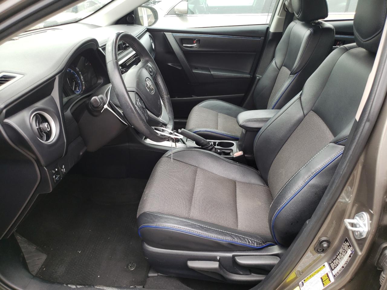 2017 Toyota Corolla VIN 2T1BURHE8HC820913 Copart auction photo, frame damage / front end damage thumbnail 7