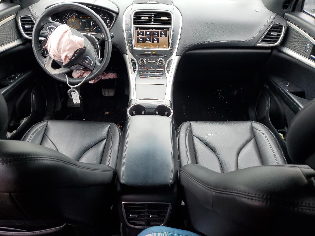 2018 Lincoln MKX VIN 2LMPJ8JR9JBL19338 Copart auction photo, front end damage thumbnail 8