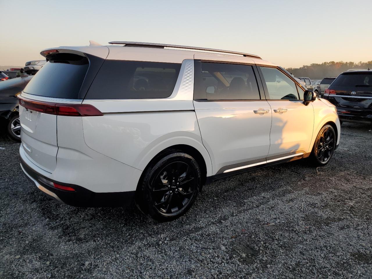 2023 KIA Carnival VIN KNDNE5H33P6224499 Copart auction photo, side damage thumbnail 3