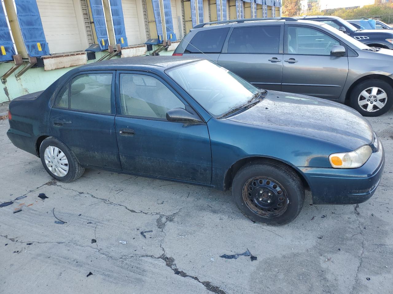 1998 Toyota Corolla VIN 2T1BR12EXWC078491 Copart auction photo, mechanical / normal wear damage thumbnail 4