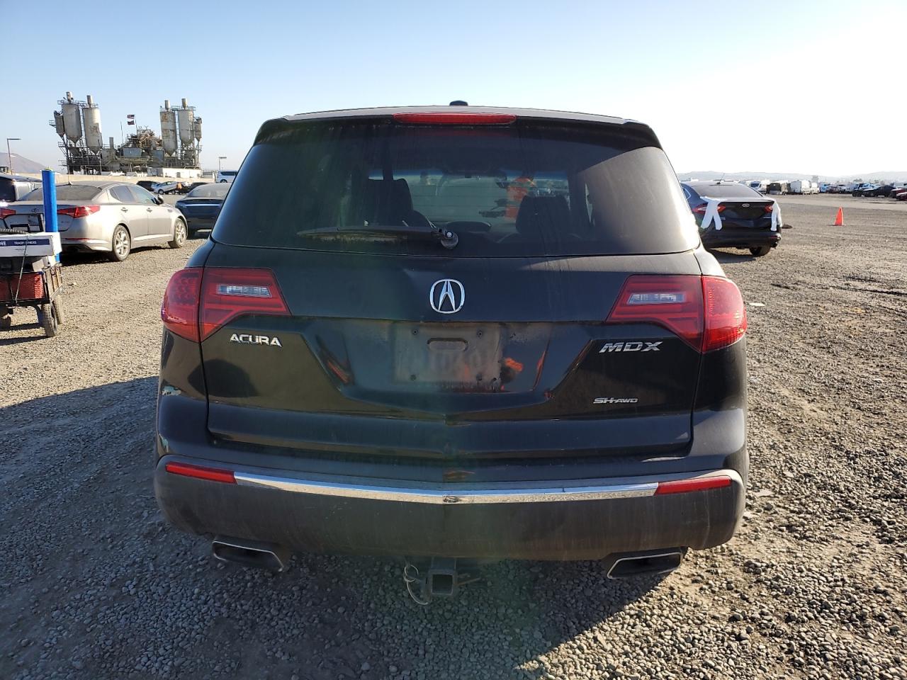 2011 Acura MDX VIN 2HNYD2H27BH502974 Copart auction photo, minor dent/scratches damage thumbnail 6