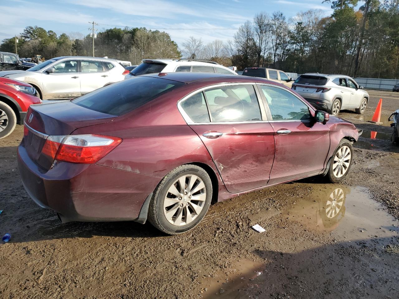 2013 Honda Accord VIN 1HGCR2F88DA079754 Copart auction photo, front end damage thumbnail 3