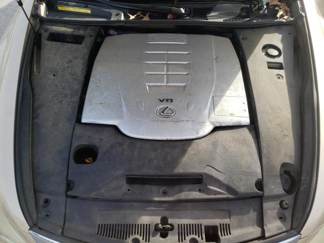 2008 Lexus LS VIN JTHBL46F685061806 Copart auction photo, normal wear / mechanical damage thumbnail 11