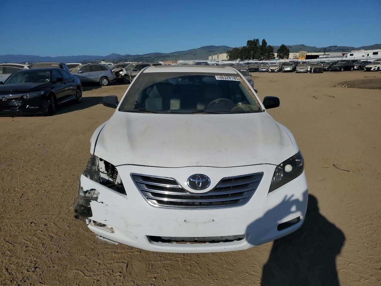 2007 Toyota Camry VIN JTNBB46K473044042 Copart auction photo, front end / undercarriage damage thumbnail 5