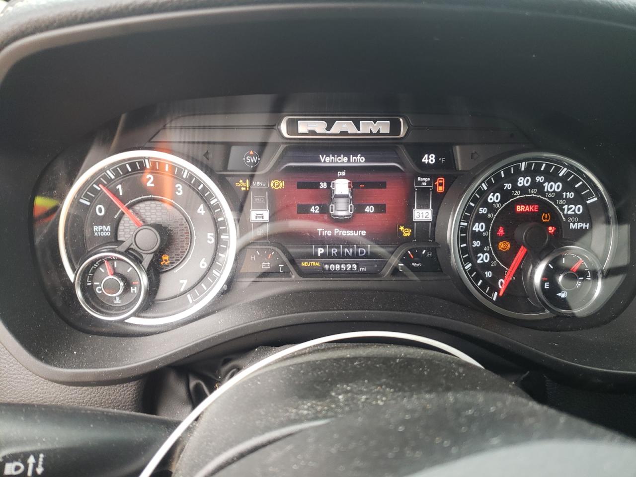 2022 RAM 1500 VIN 1C6SRFJT6NN235255 Copart auction photo, rear end / mechanical damage thumbnail 9