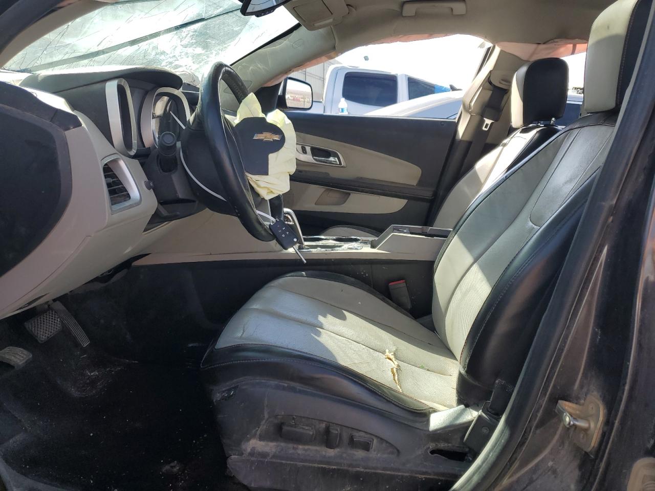2015 Chevrolet Equinox VIN 2GNFLHE31F6400112 Copart auction photo, front end / side damage thumbnail 7