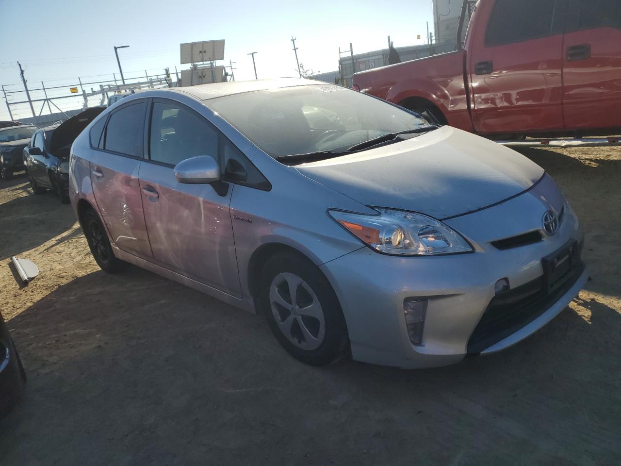 2015 Toyota Prius VIN JTDKN3DU9F1986138 Copart auction photo, front end damage thumbnail 4