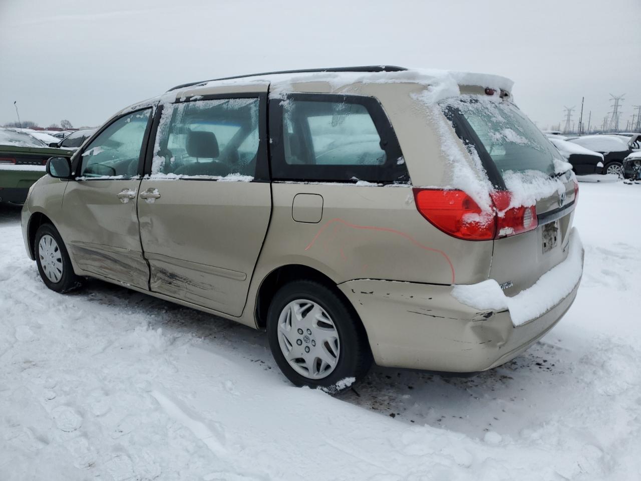 2006 Toyota Sienna VIN 5TDZA23C16S476317 Copart auction photo, side damage thumbnail 2