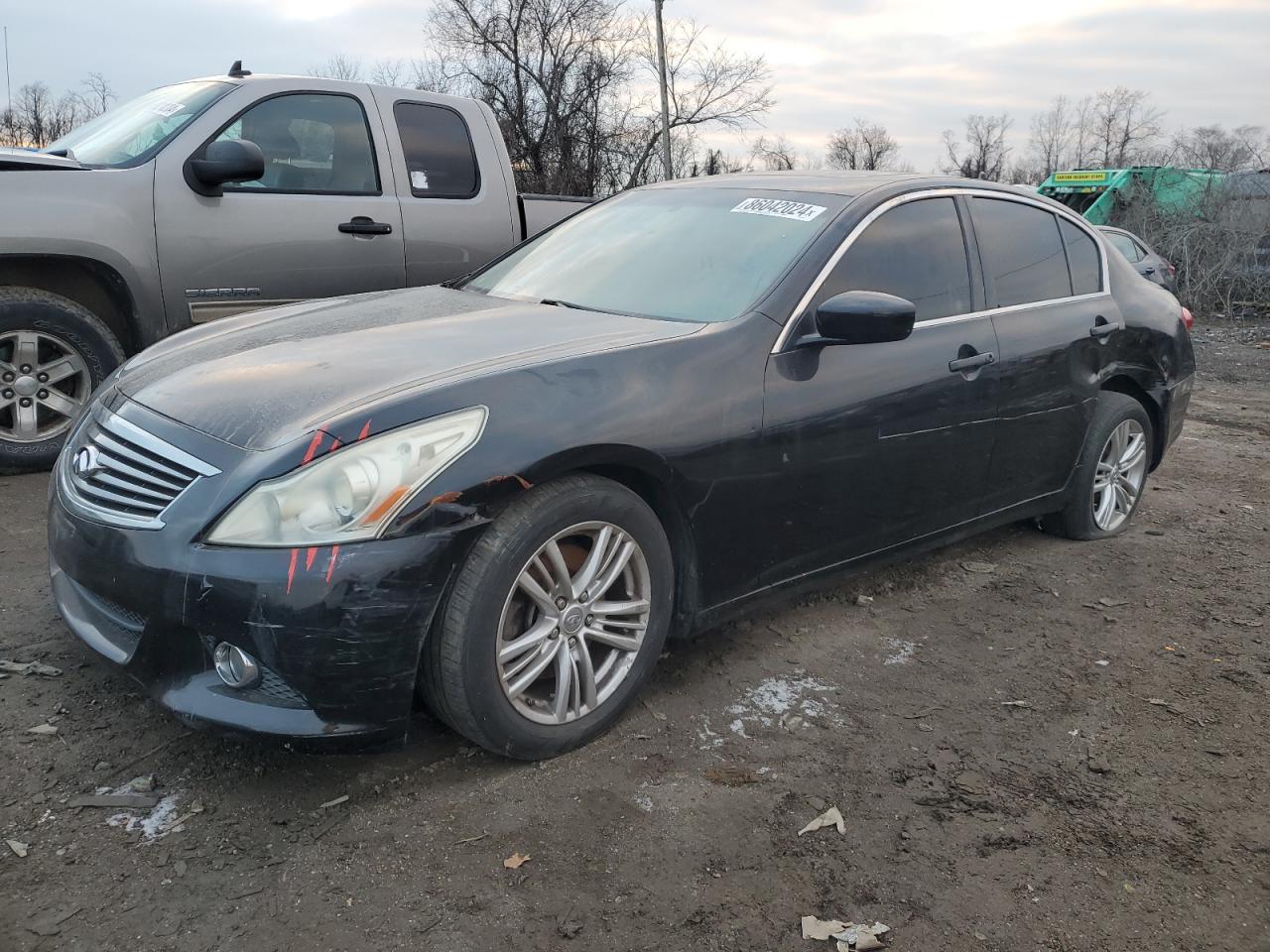 2013 Infiniti G VIN JN1CV6AR4DM750811