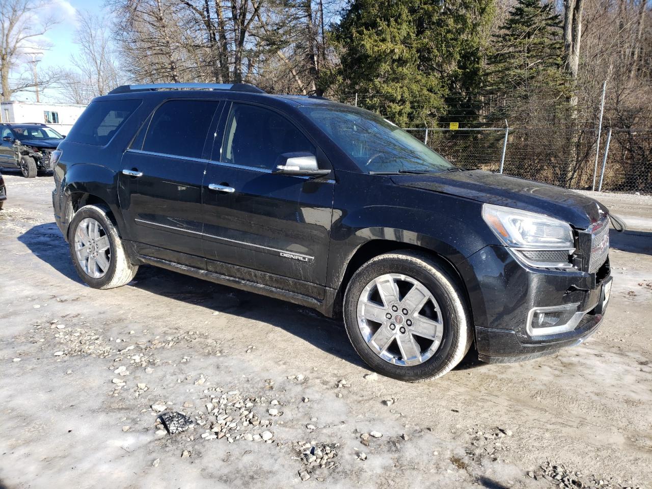 2015 GMC Acadia VIN 1GKKVTKD1FJ288663 Copart auction photo, front end / side damage thumbnail 4