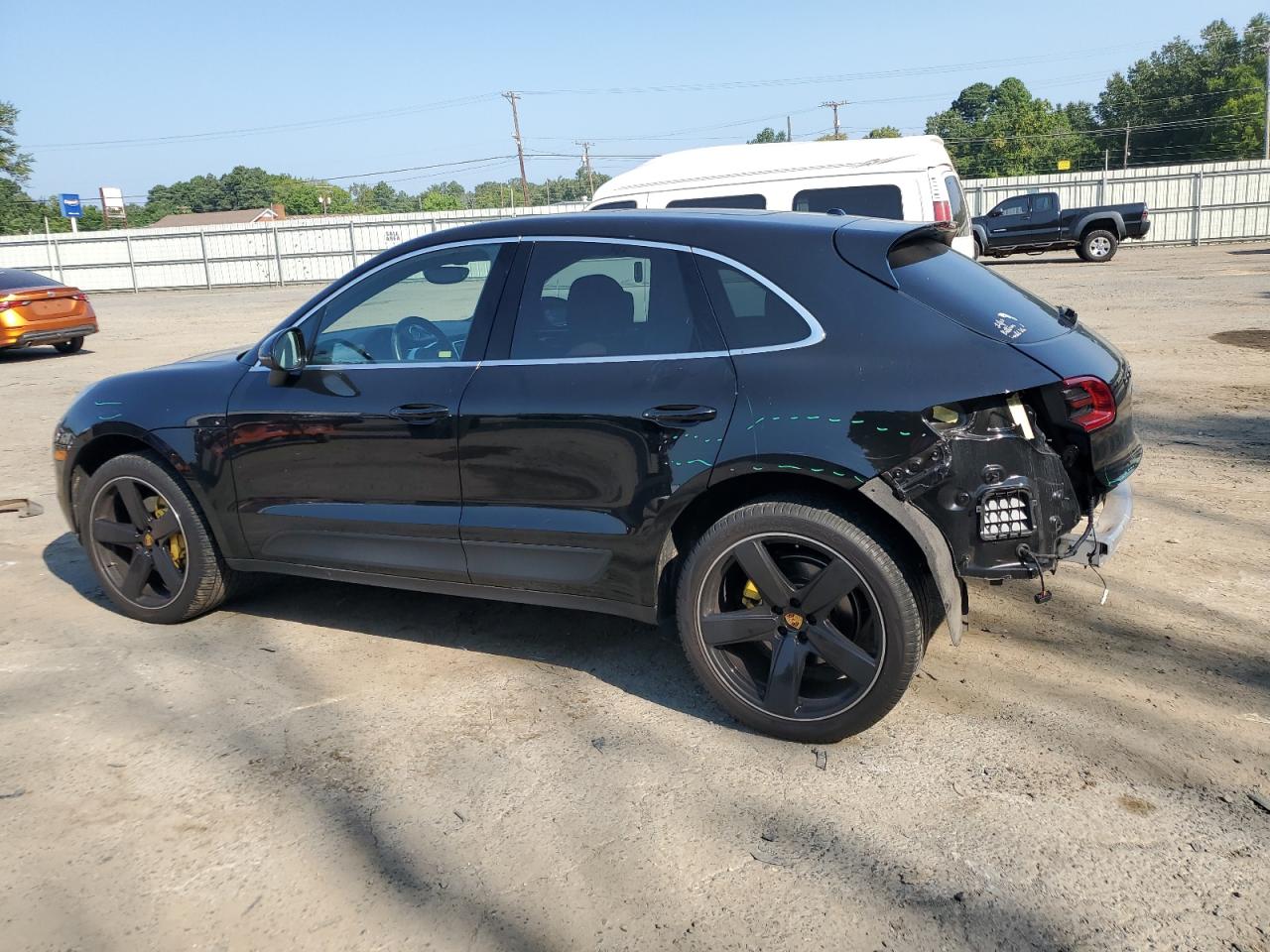 2018 Porsche Macan VIN WP1AB2A56JLB39214 Copart auction photo, rear end damage thumbnail 2
