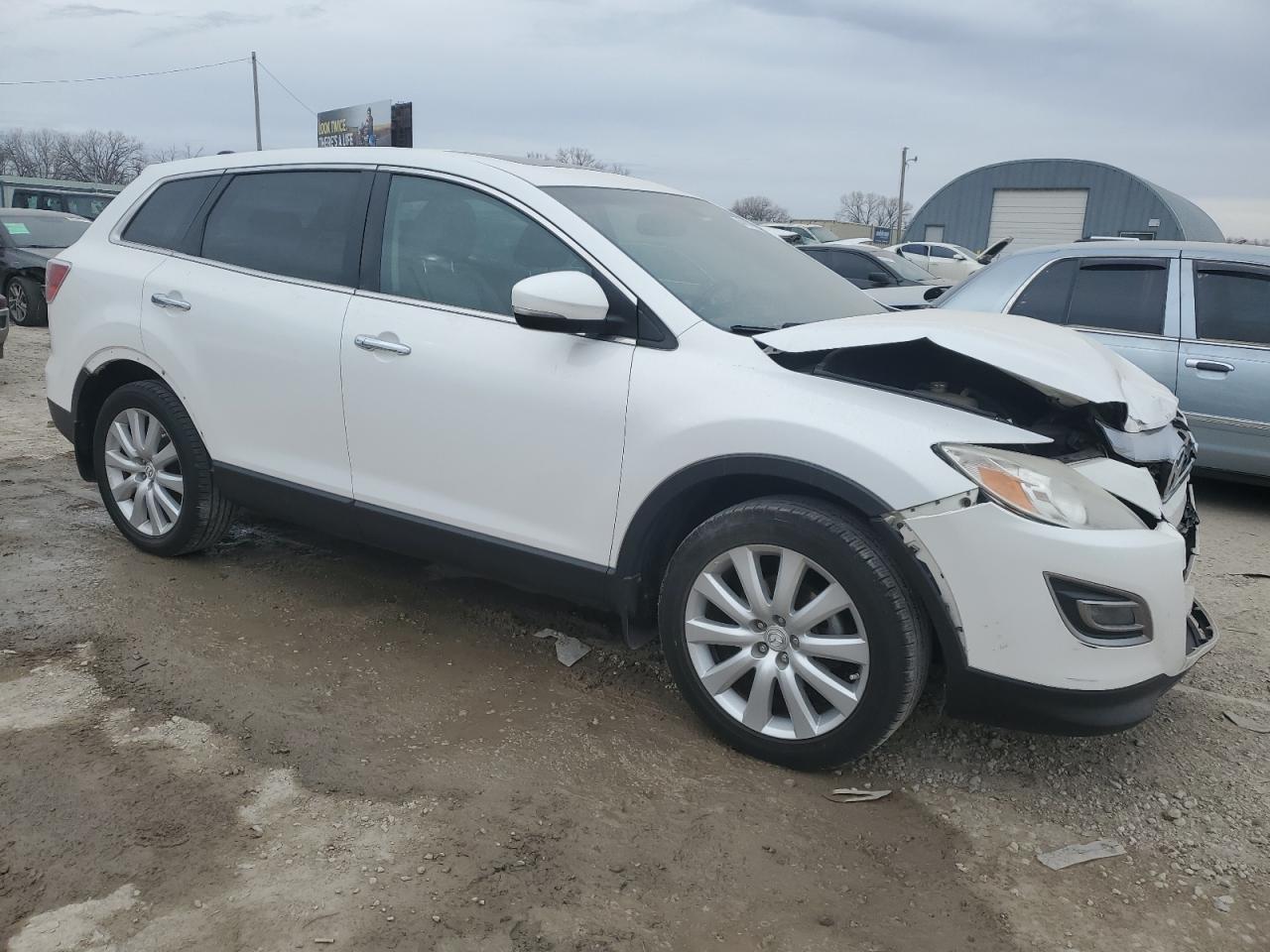2010 Mazda CX-9 VIN JM3TB2MA2A0220562 Copart auction photo, front end damage thumbnail 4