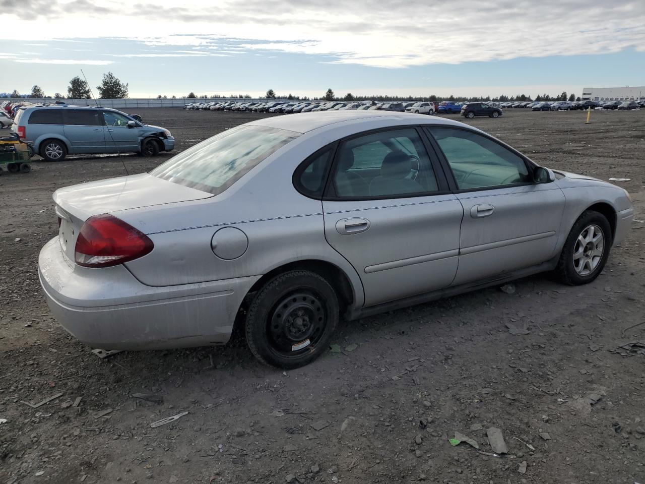 2006 Ford Taurus VIN 1FAFP56U06A120970 Copart auction photo, all over damage thumbnail 3