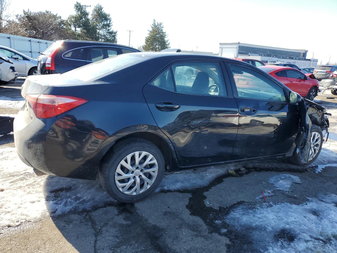2019 Toyota Corolla VIN 2T1BURHEXKC140227 Copart auction photo, all over damage thumbnail 3