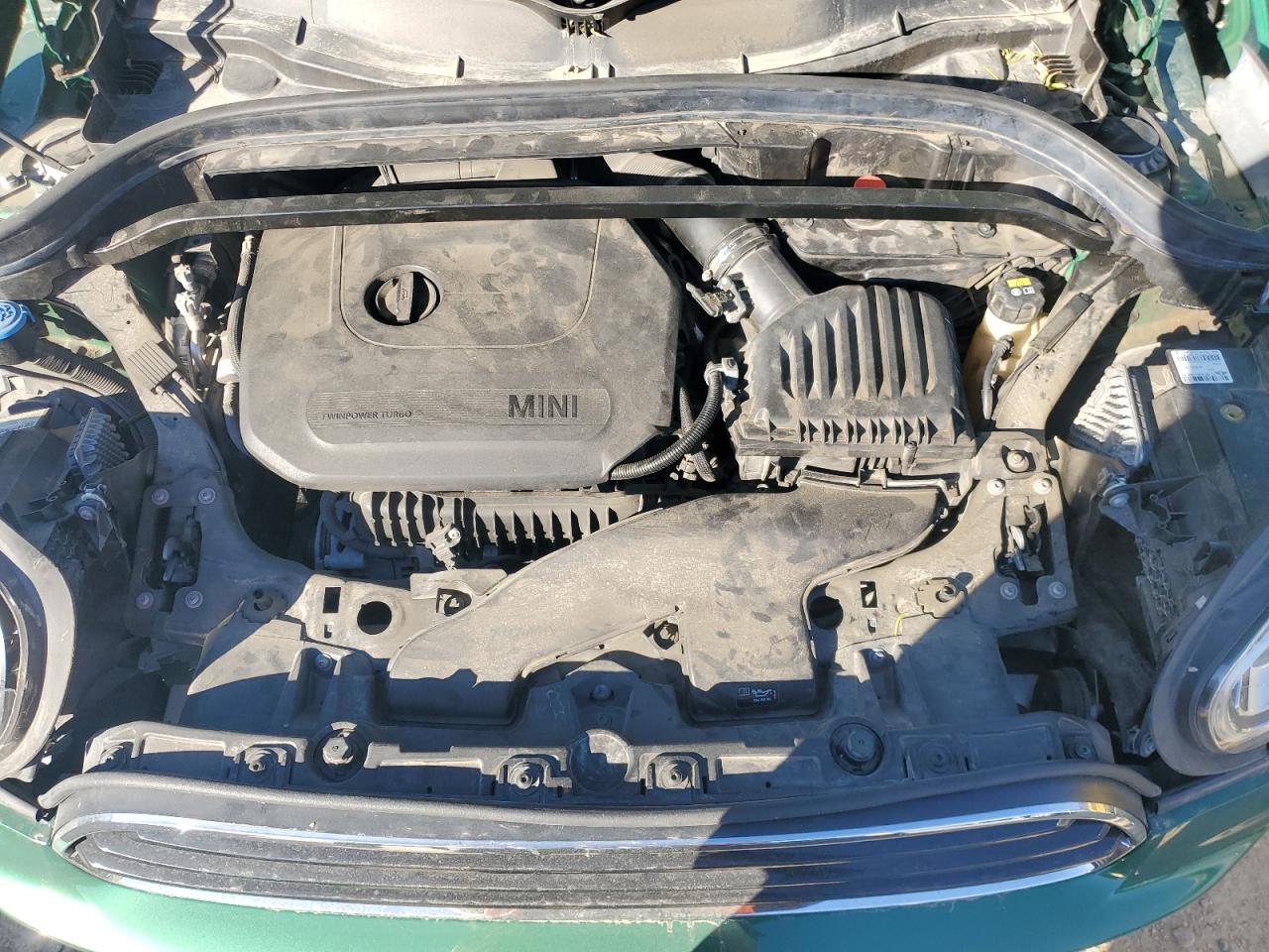2022 MINI Cooper VIN WMZ23BR04N3N62018 Copart auction photo, undercarriage / front end damage thumbnail 11