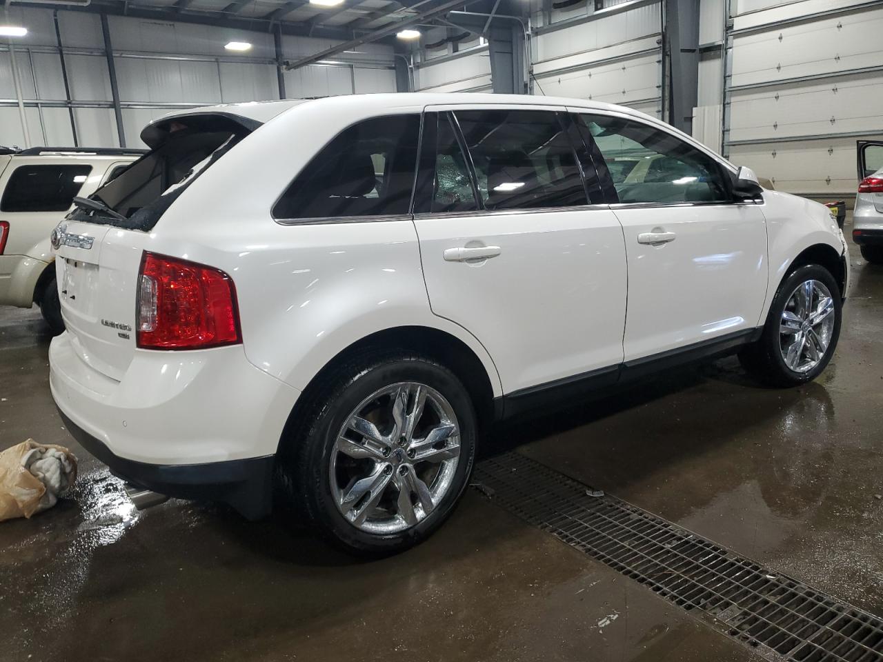 2013 Ford Edge VIN 2FMDK4KC7DBB72150 Copart auction photo, side / rear end damage thumbnail 3