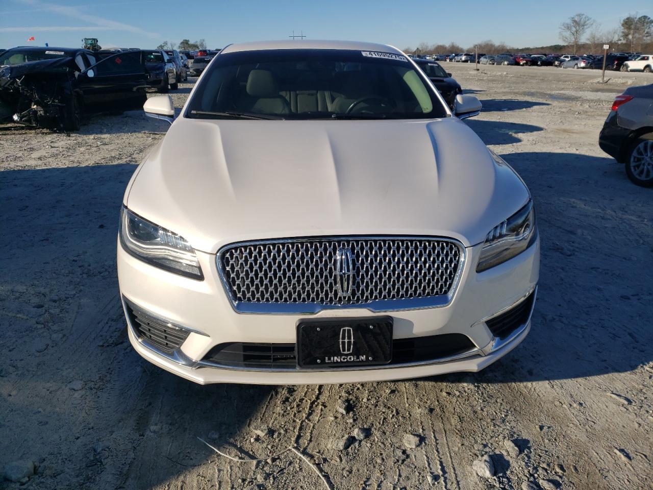 2019 Lincoln MKZ VIN 3LN6L5D98KR614073 Copart auction photo, all over damage thumbnail 5