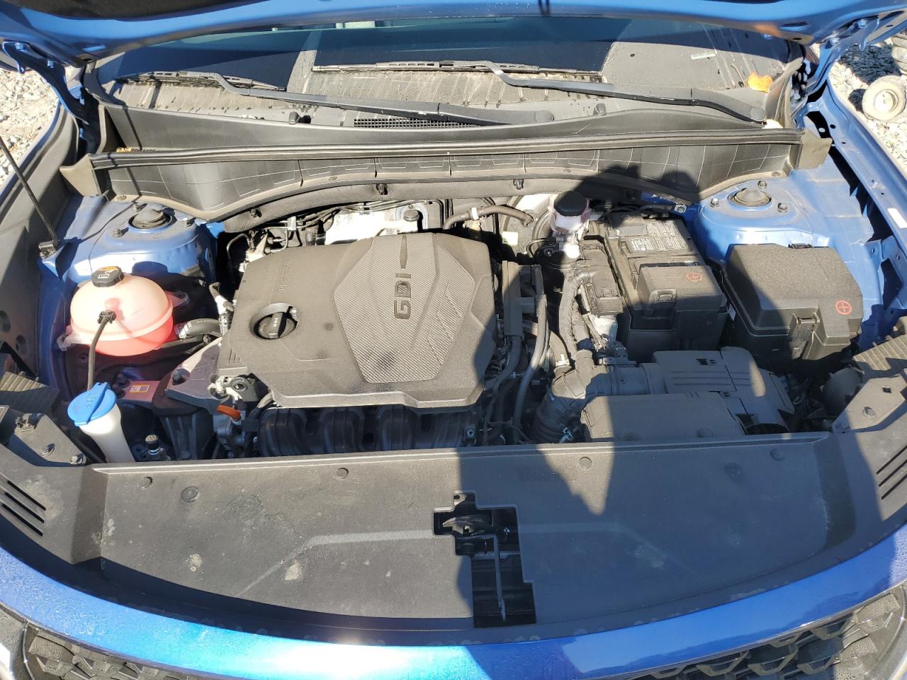 2021 KIA Sorento VIN 5XYRL4LC9MG047104 Copart auction photo, front end damage thumbnail 14