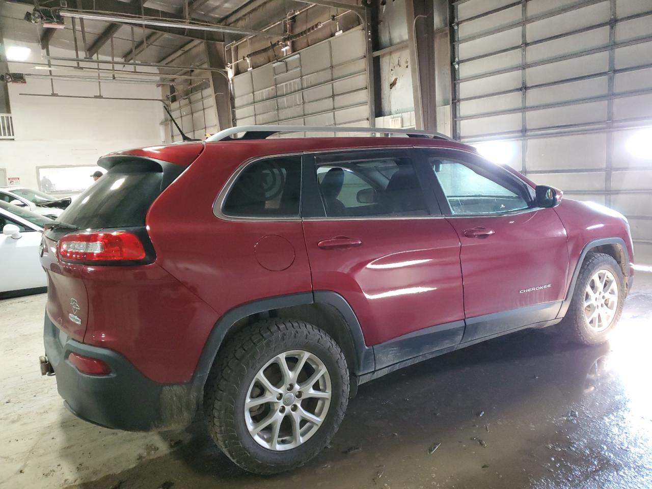 2015 Jeep Grand Cherokee VIN 1C4PJMCB6FW703690 Copart auction photo, front end damage thumbnail 3