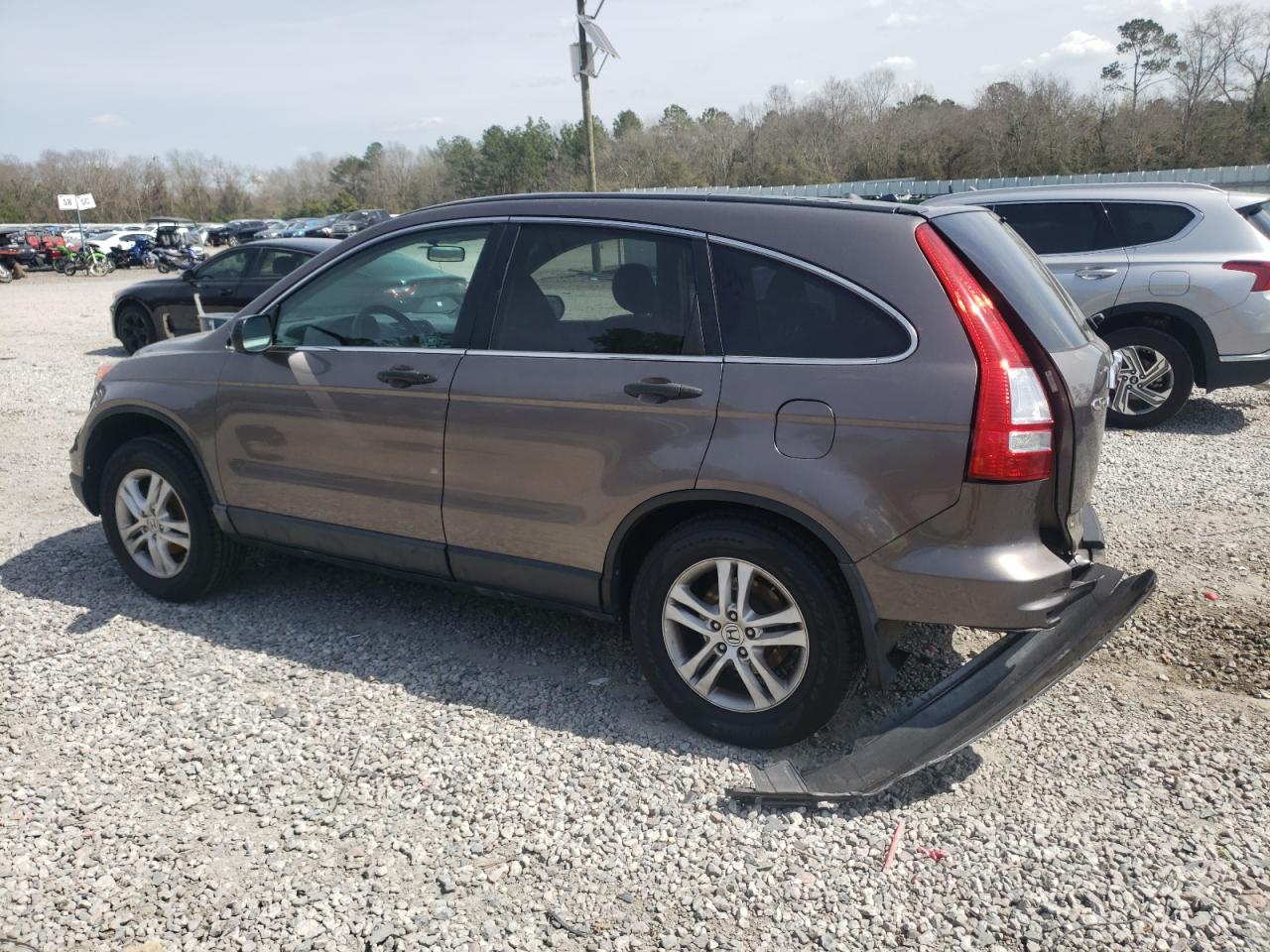 2011 Honda CR-V VIN 3CZRE3H5XBG701714 Copart auction photo, rear end / minor dent/scratches damage thumbnail 2