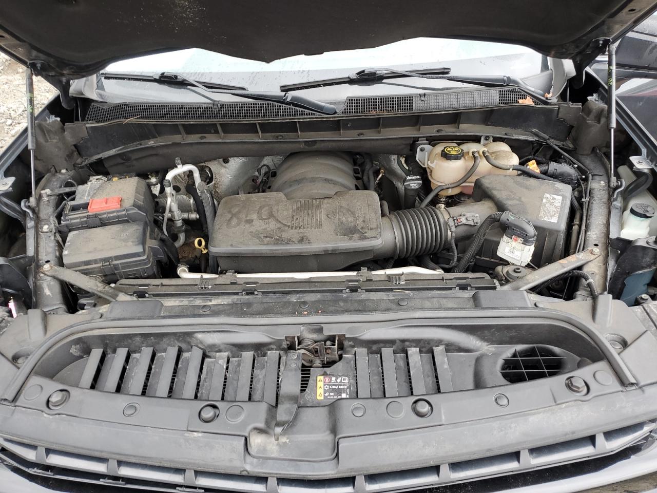 2020 Chevrolet Silverado VIN 3GCPYFED0LG371469 Copart auction photo, front end / side damage thumbnail 11