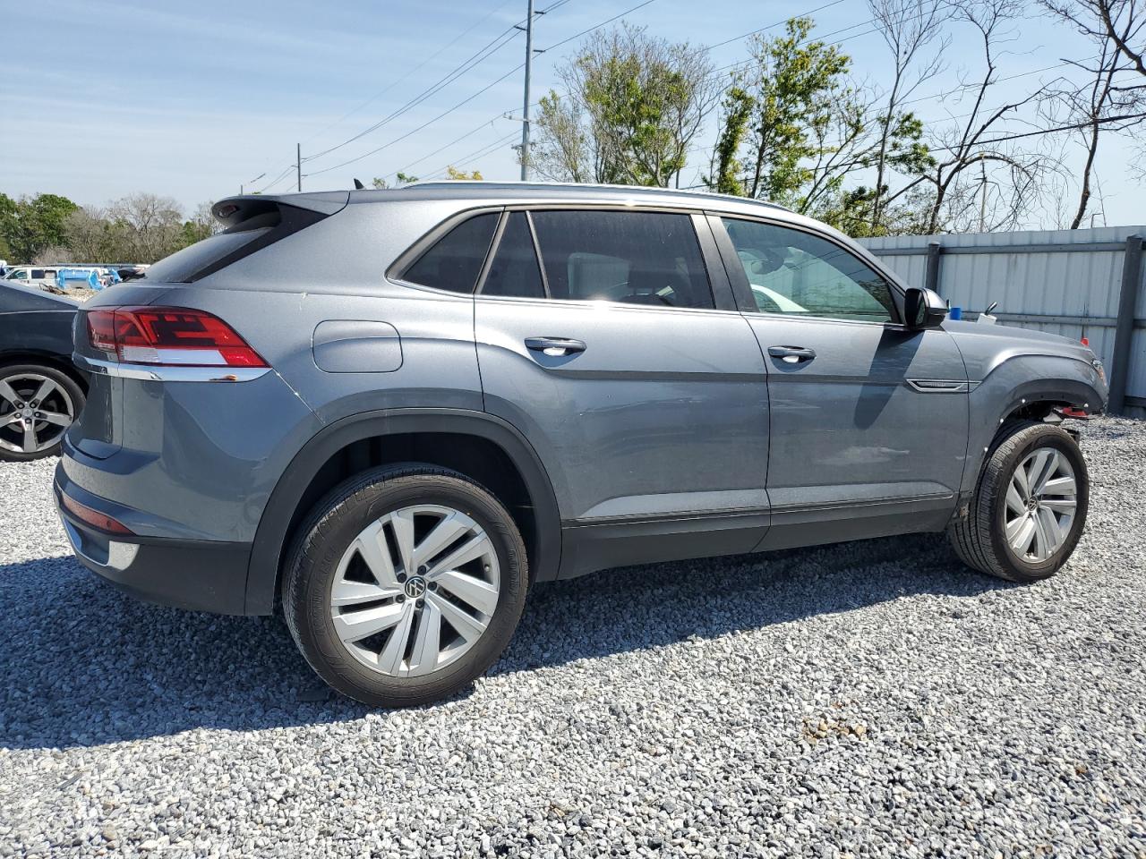 2021 Volkswagen Atlas VIN 1V2JC2CA2MC230959 Copart auction photo, front end damage thumbnail 3