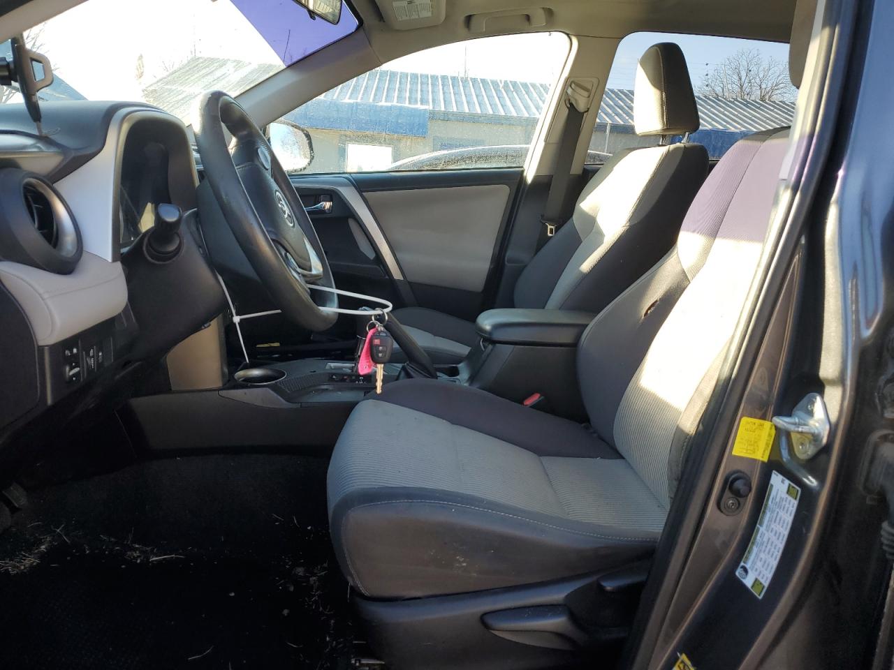 2014 Toyota RAV 4 VIN 2T3WFREV1EW124511 Copart auction photo, side damage thumbnail 7