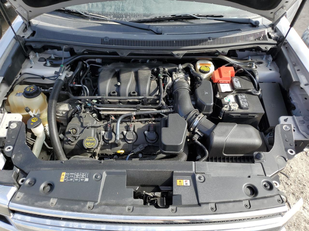 2015 Ford Flex VIN 2FMHK6C82FBA09237 Copart auction photo, undercarriage / all over damage thumbnail 14