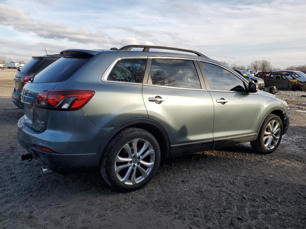 2013 Mazda CX-9 VIN JM3TB3DA2D0414535 Copart auction photo, rear end / minor dent/scratches damage thumbnail 3
