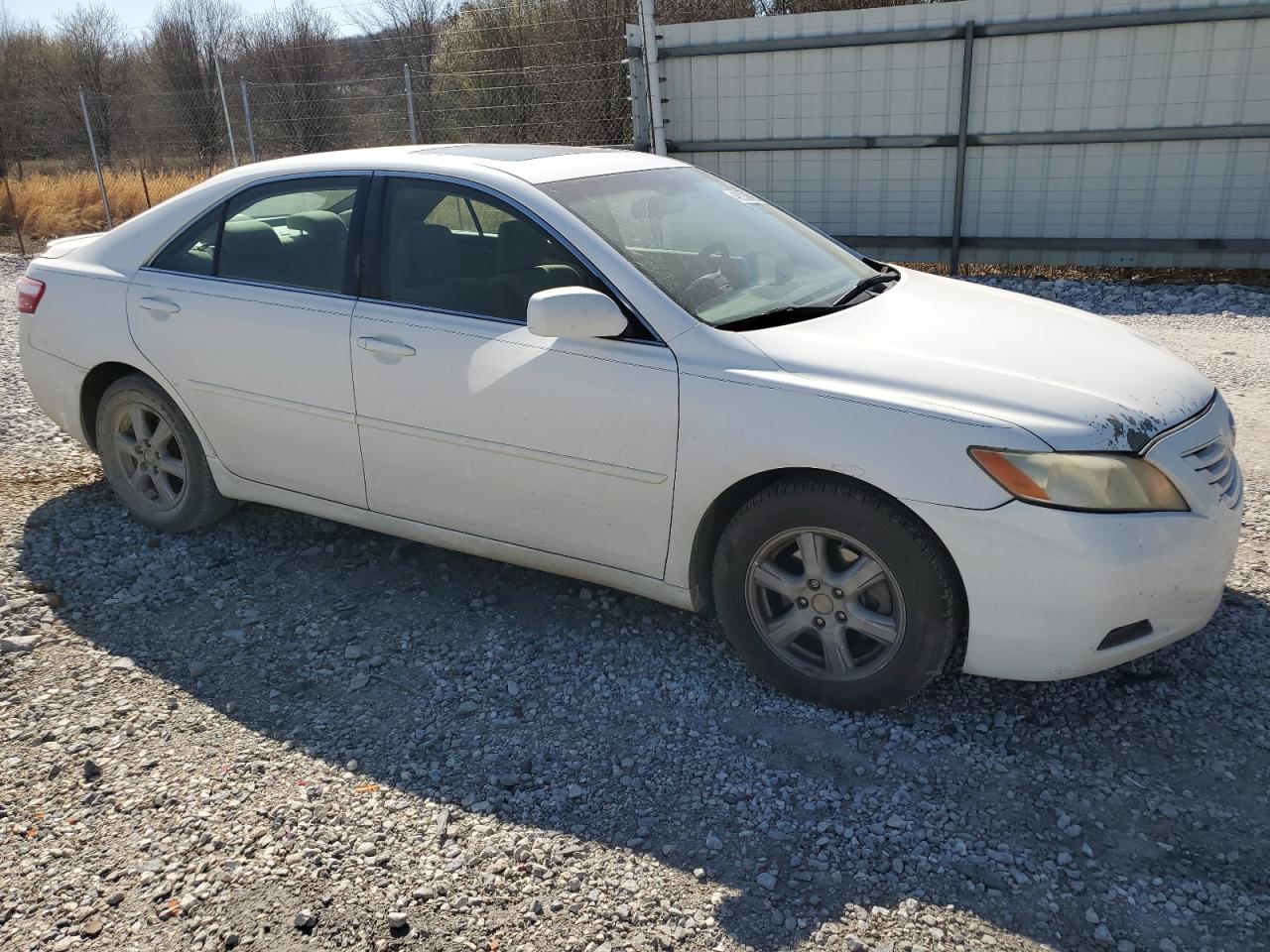 2007 Toyota Camry VIN JTNBE46K373112967 Copart auction photo, front end damage thumbnail 4