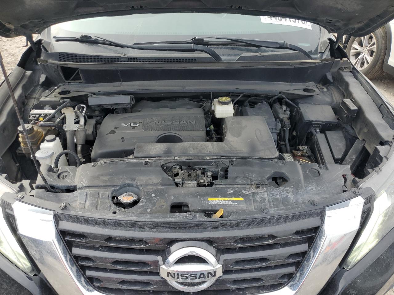 2017 Nissan Pathfinder VIN 5N1DR2MM4HC653890 Copart auction photo, rear end damage thumbnail 13