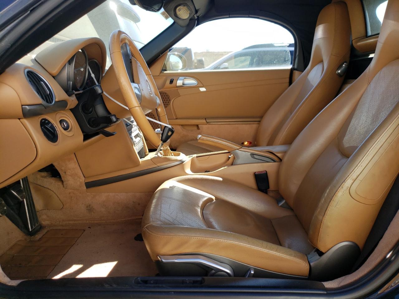 2007 Porsche Boxster VIN WP0CA29827U710499 Copart auction photo, normal wear / minor dent/scratches damage thumbnail 7