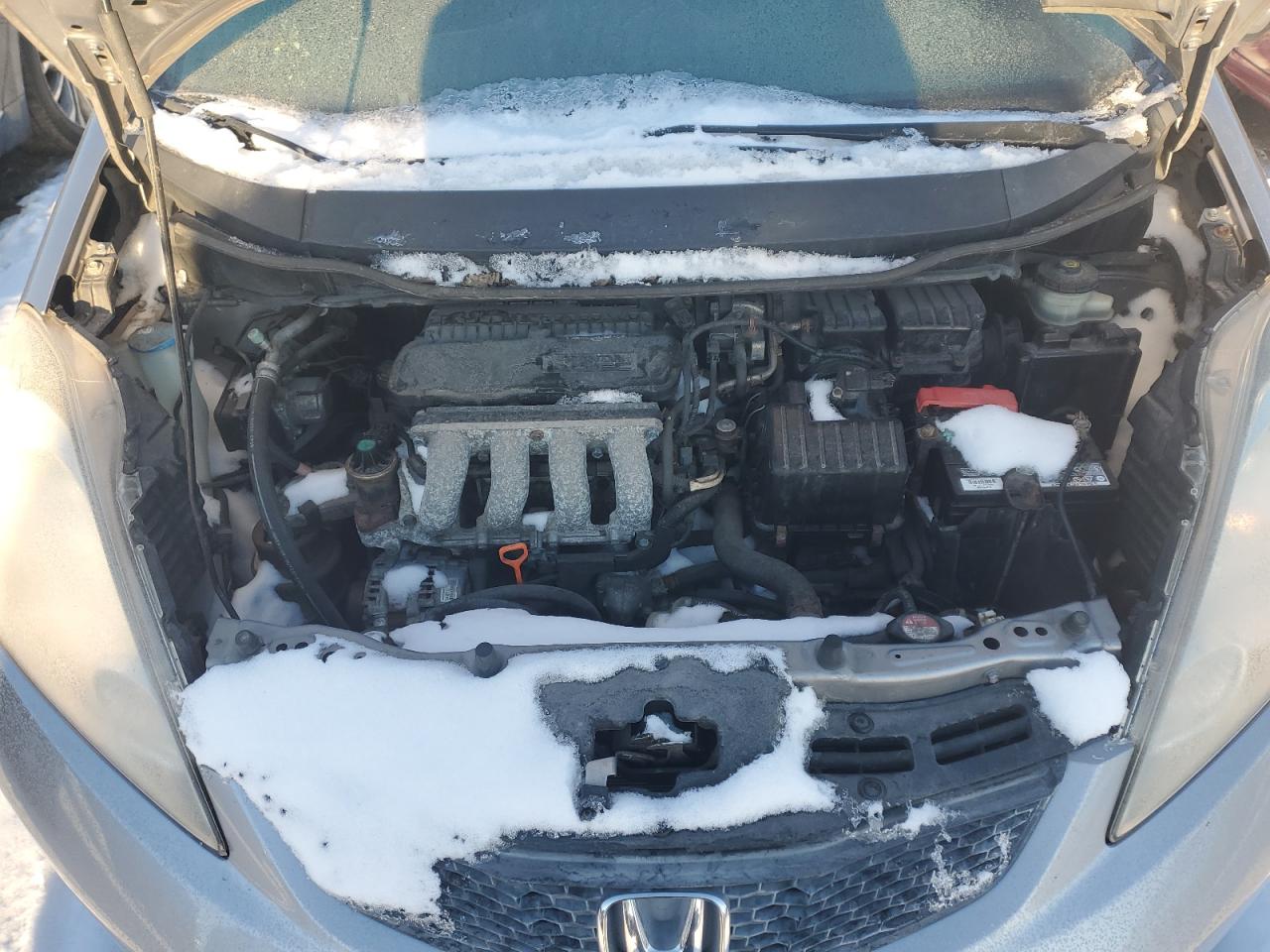 2009 Honda Fit VIN JHMGE88479S008294 Copart auction photo, side / normal wear damage thumbnail 11