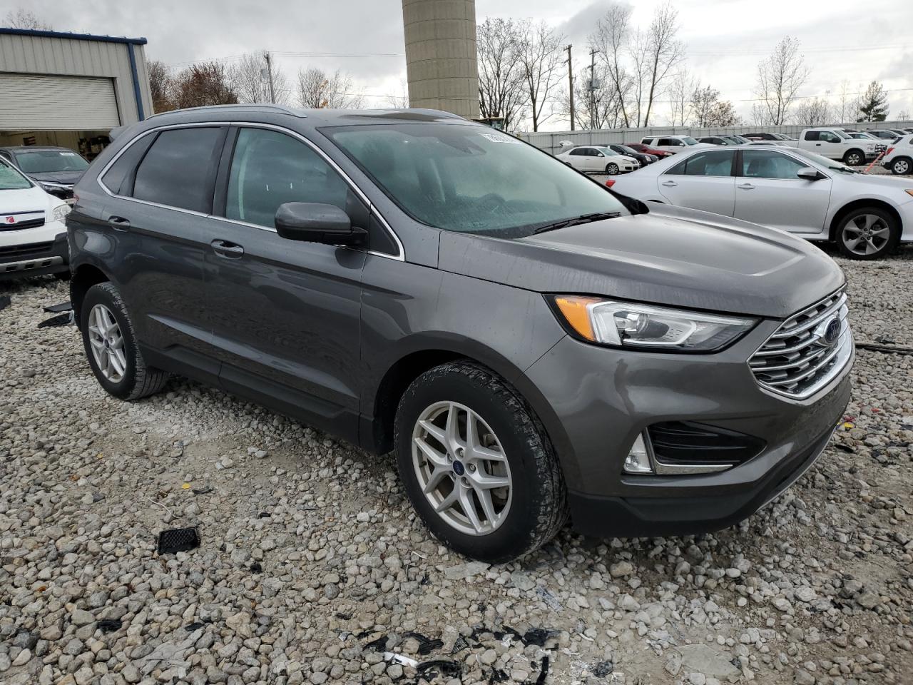 2021 Ford Edge VIN 2FMPK4J93MBA30865 Copart auction photo, rear end damage thumbnail 4