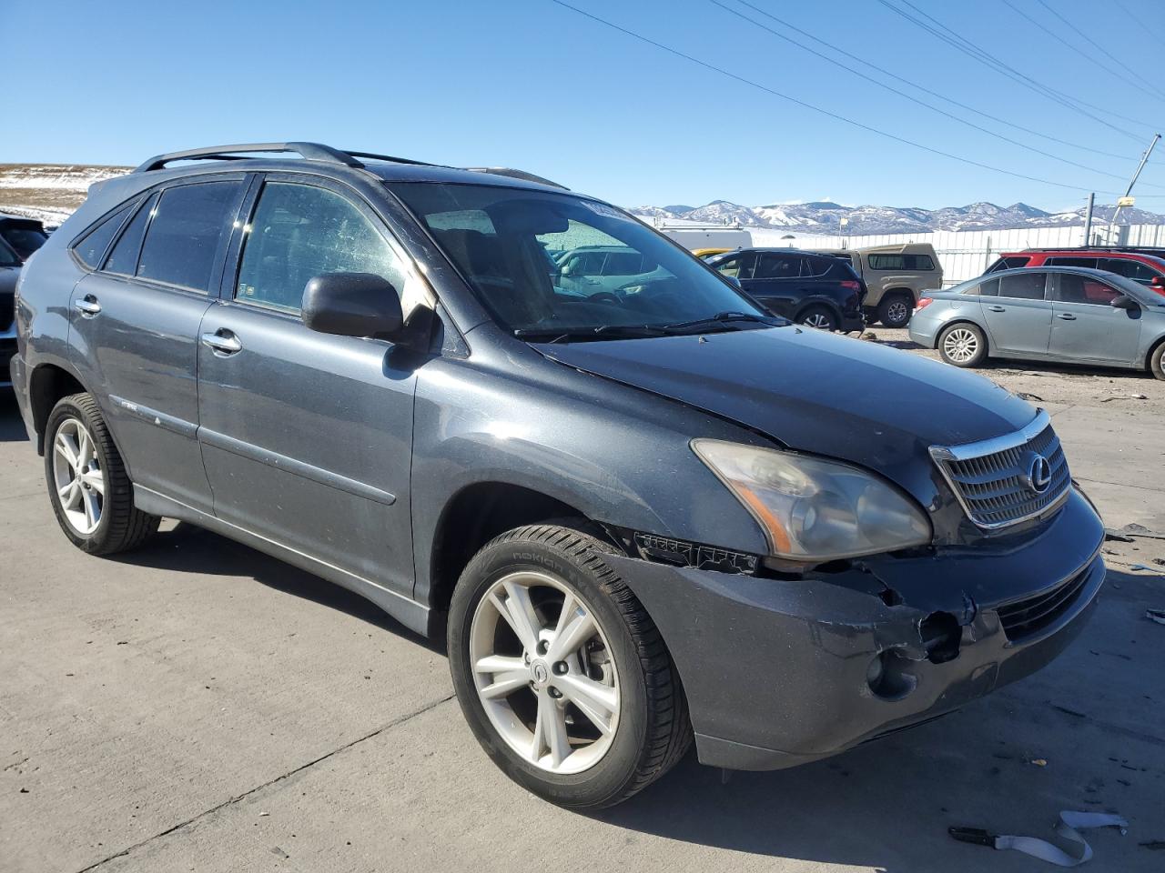 2008 Lexus RX VIN JTJHW31U082063679 Copart auction photo, front end damage thumbnail 4